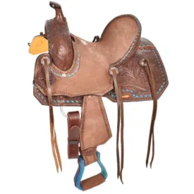 10", 12" DOUBLE T YOUTH ROPING SADDLE