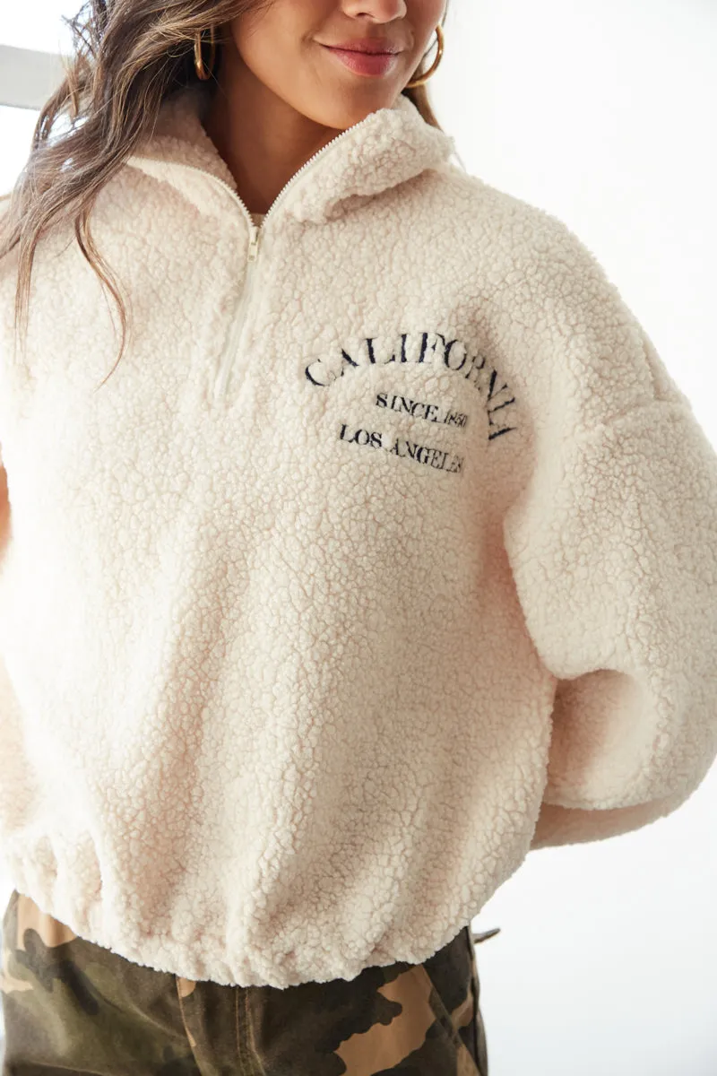 Ally California Sherpa Pullover