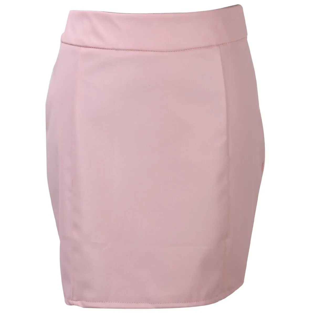 Bandage Leather Skirt