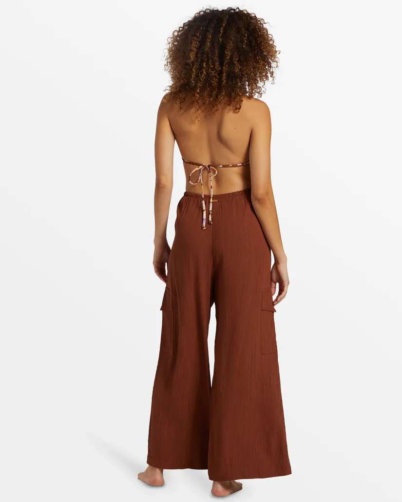 Billabong Beach Babe Beach Cargo Pants - TOASTED COCONUT