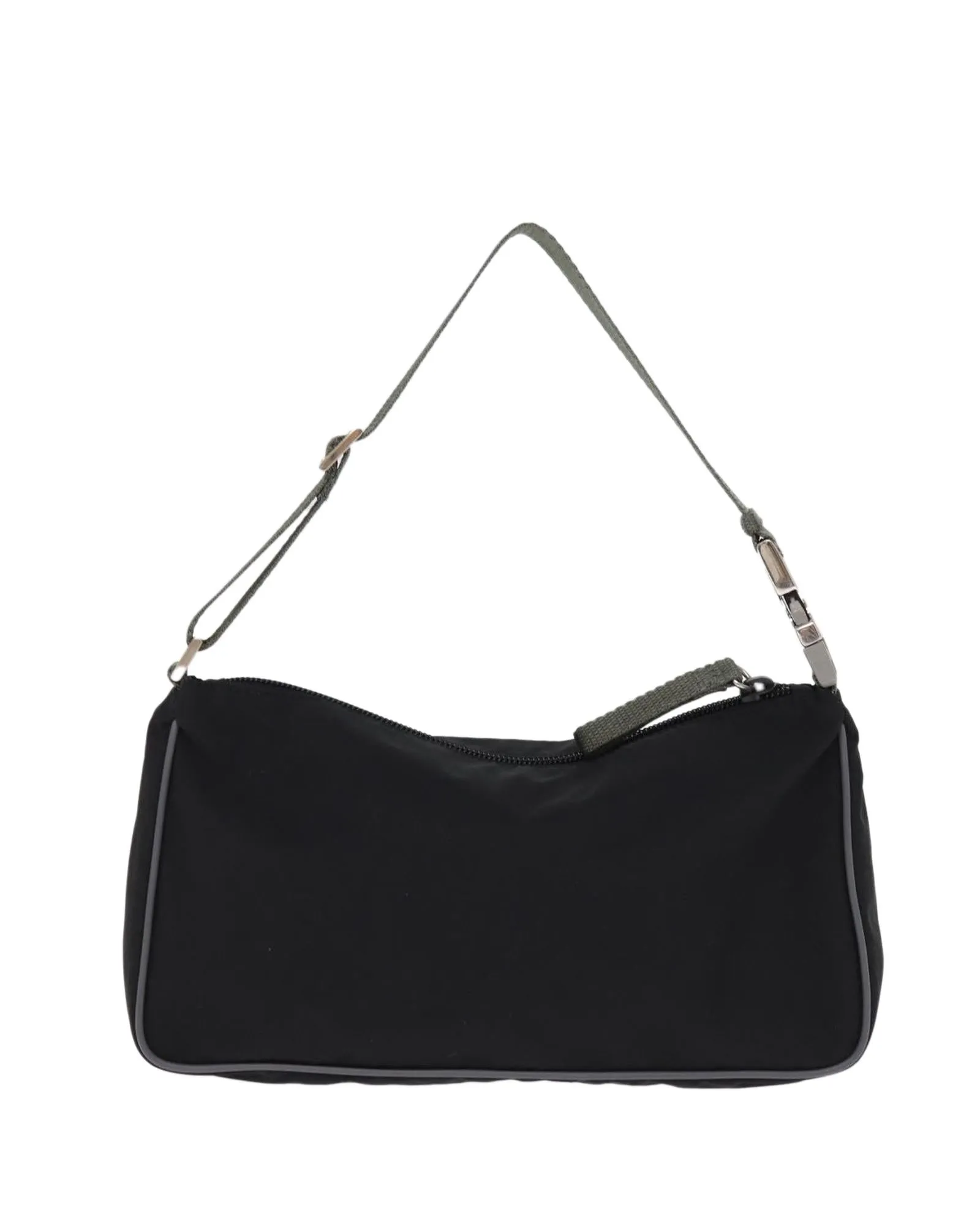 Black Nylon Accessory Pouch by Italian Designer