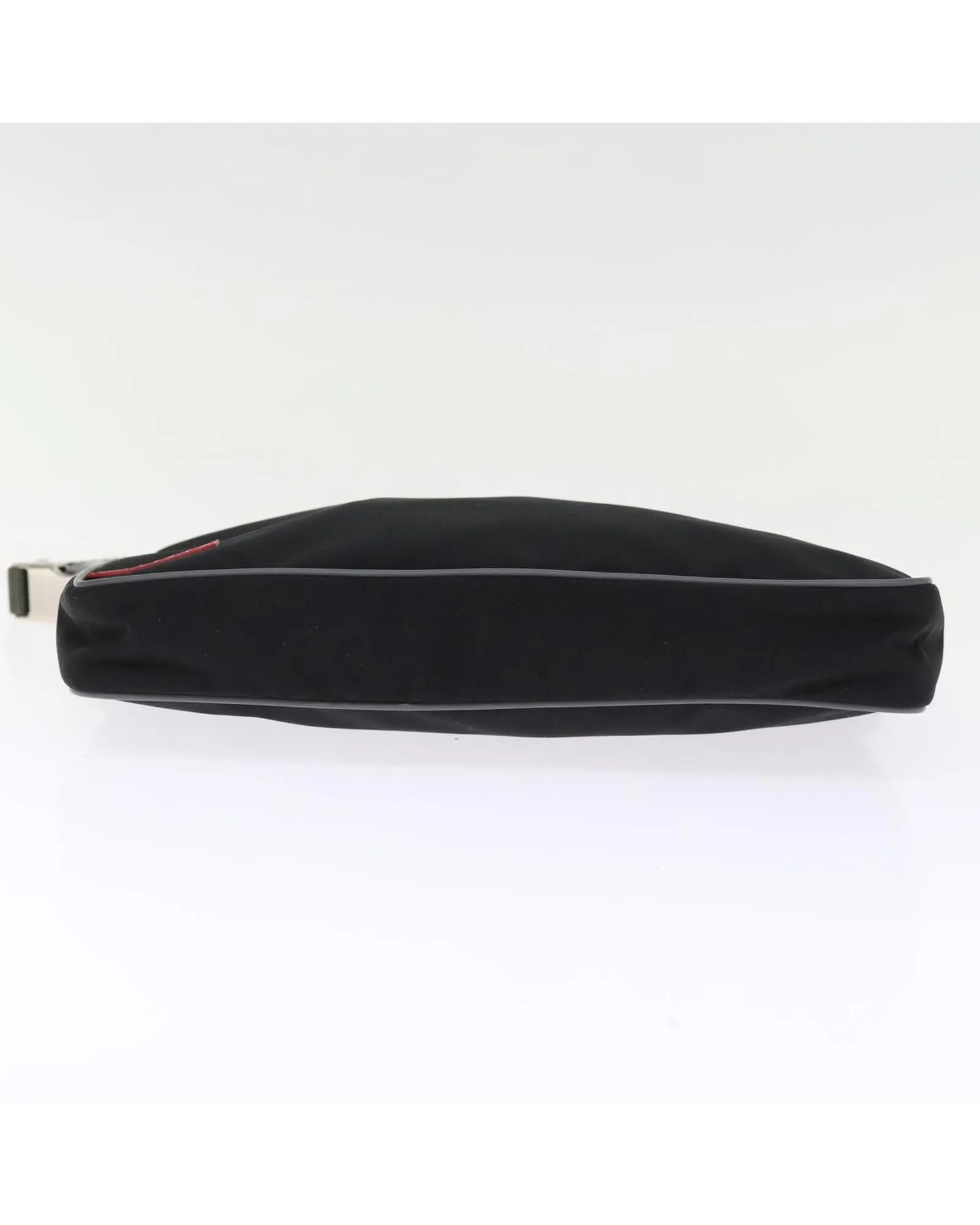 Black Nylon Accessory Pouch by Italian Designer