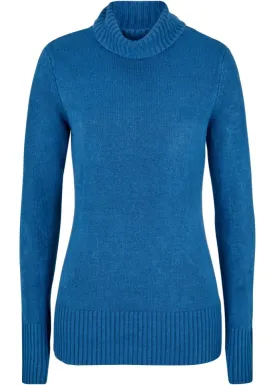 Bpc Bonprix Collection turtleneck sweater, blue