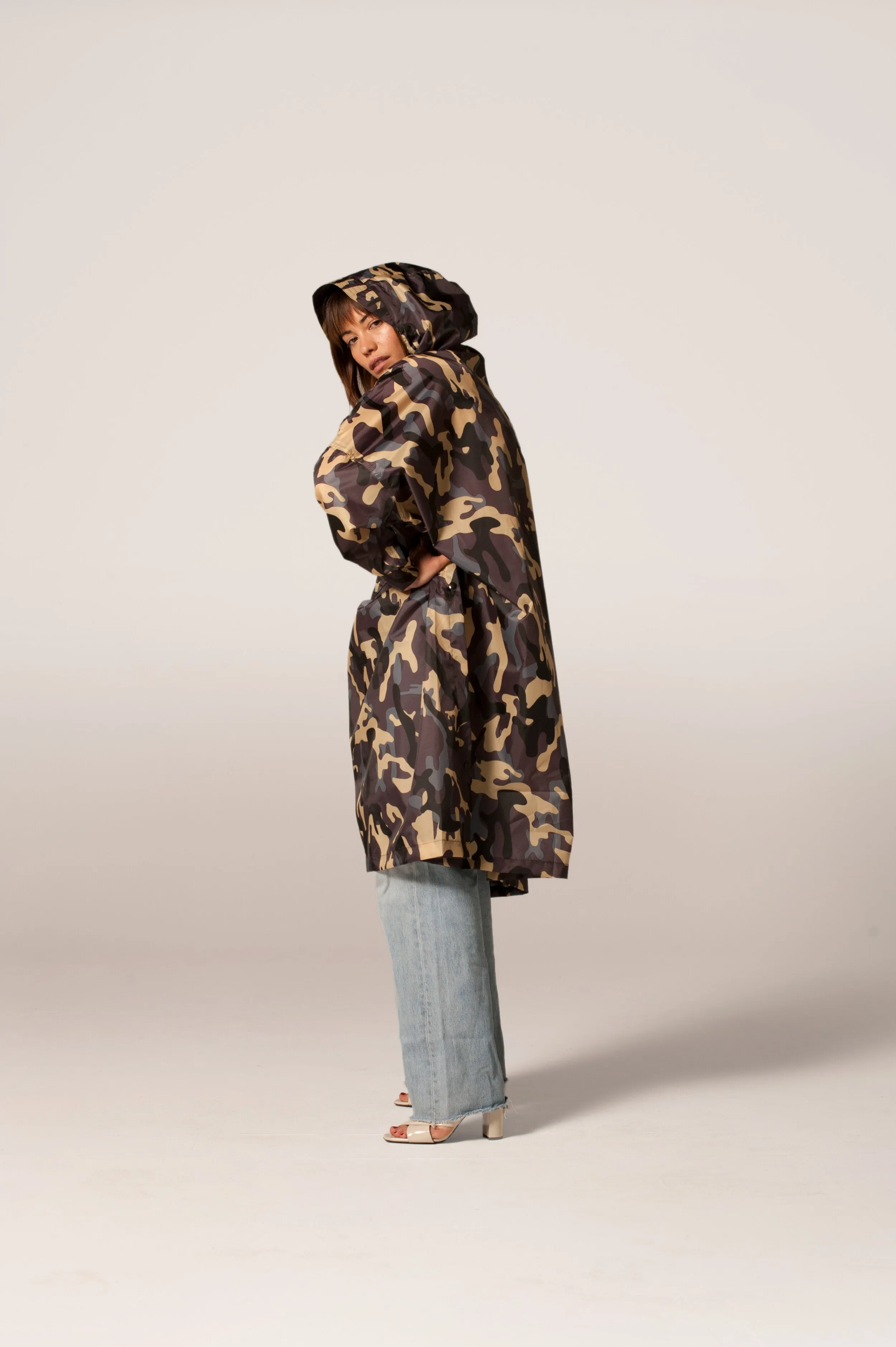 Camo Rain Poncho