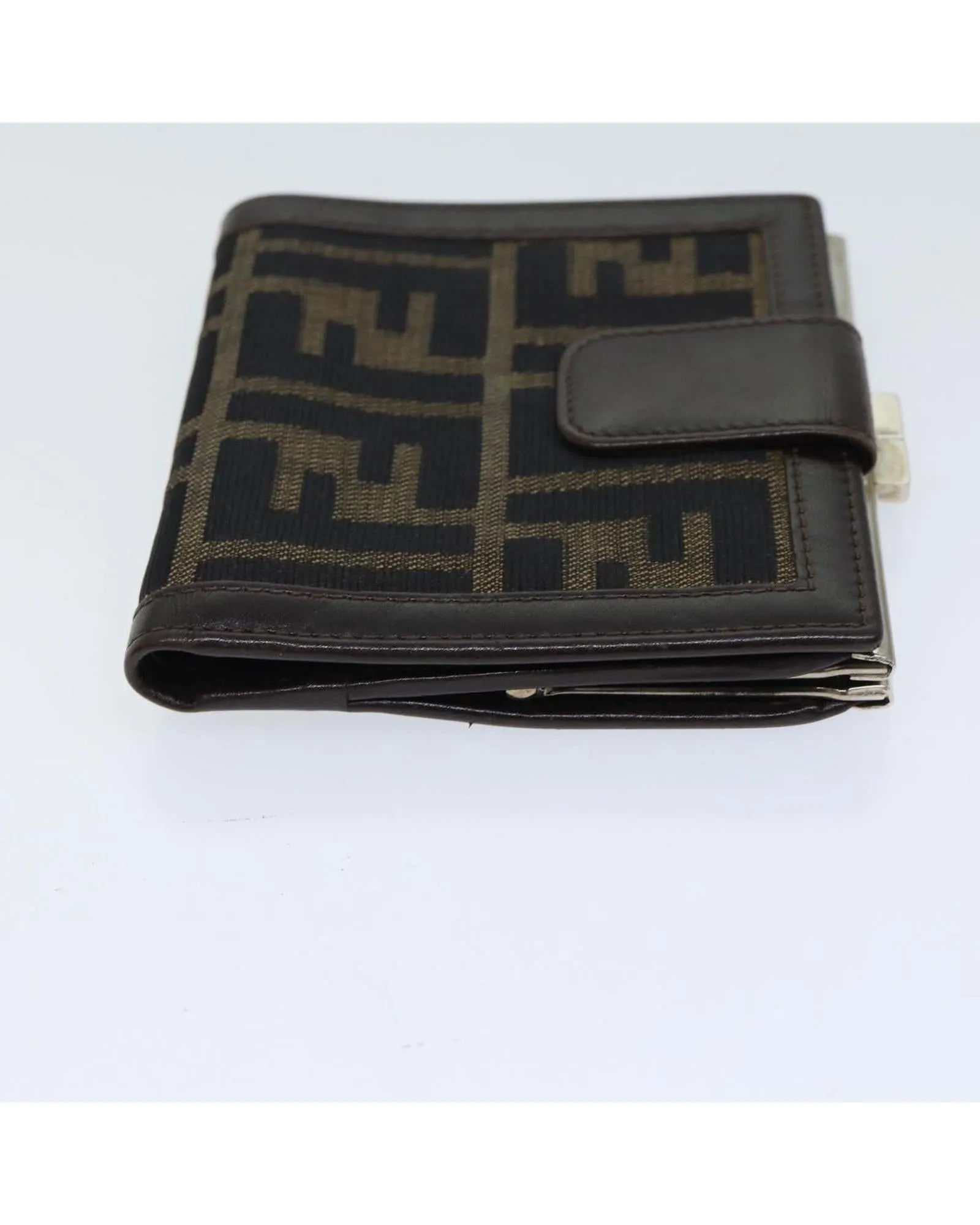 Canvas Wallet with Multiple Pockets and Slots