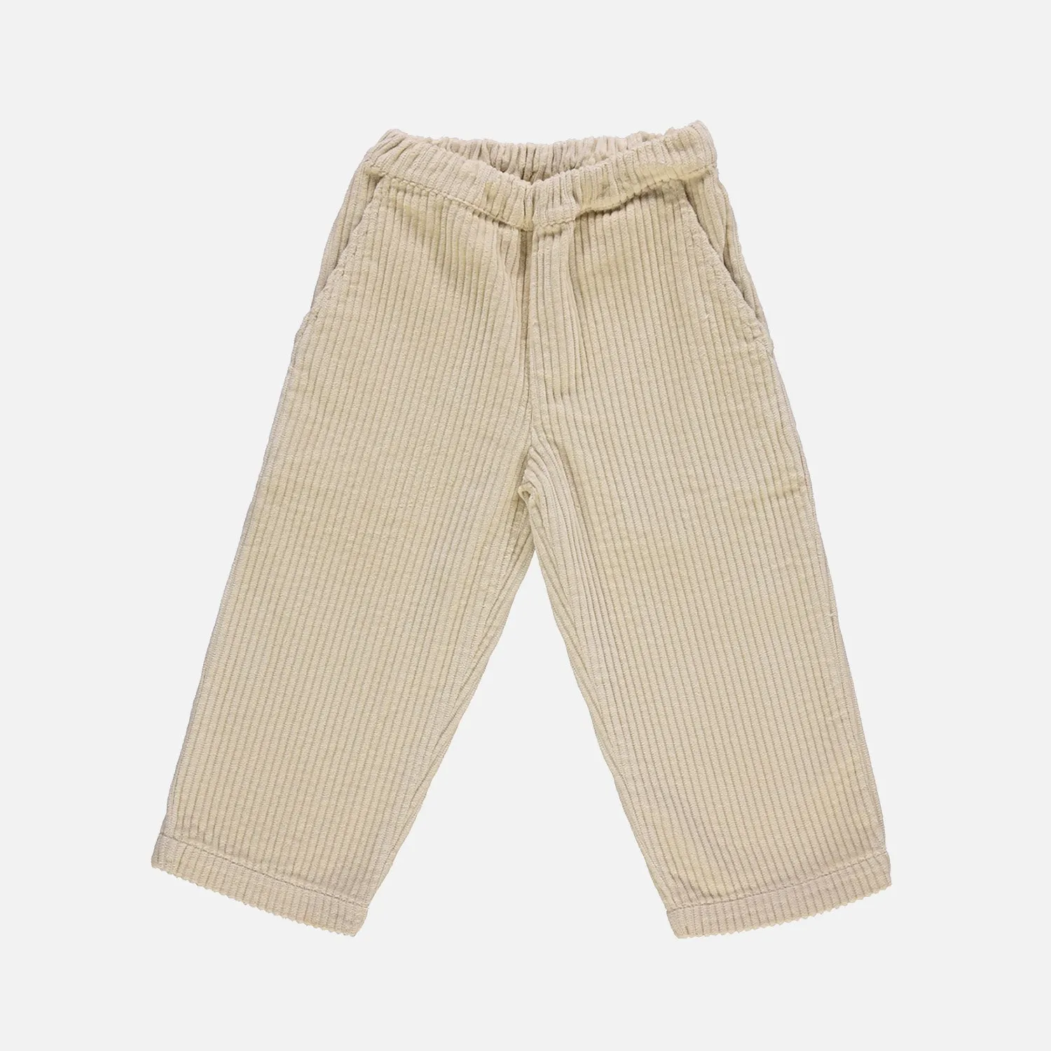 Cotton Corduroy Pomelos Trousers - Biscotti