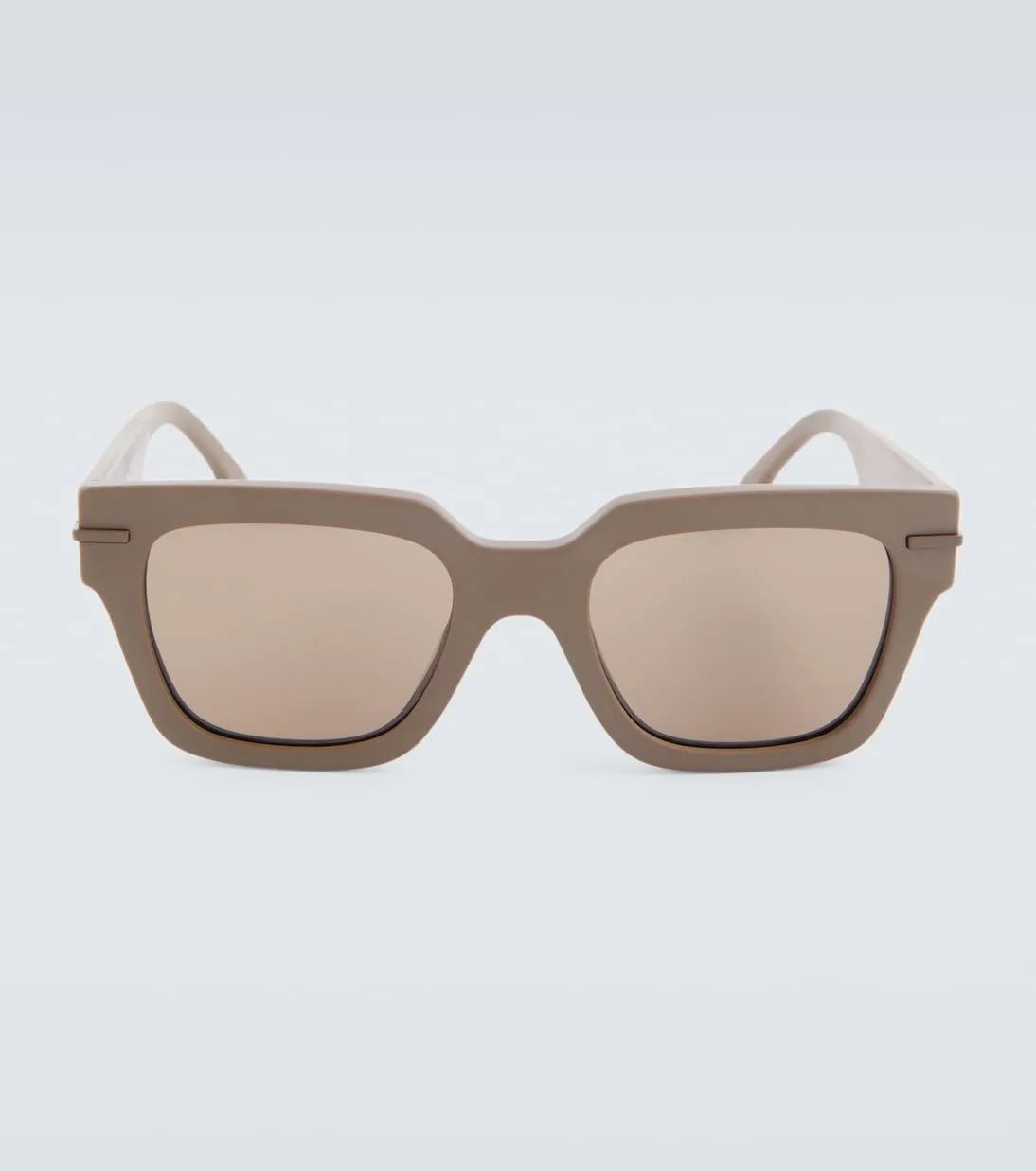 Fendi square sunglasses, brown