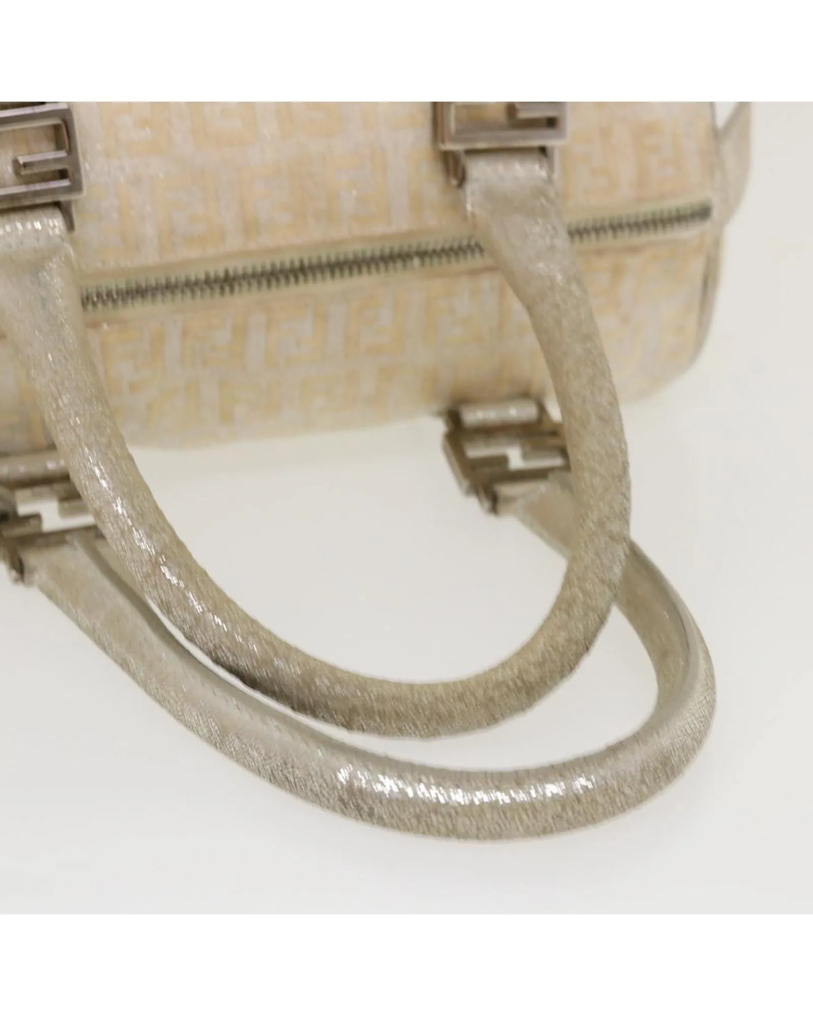 FENDI Zucchino Canvas Hand Bag