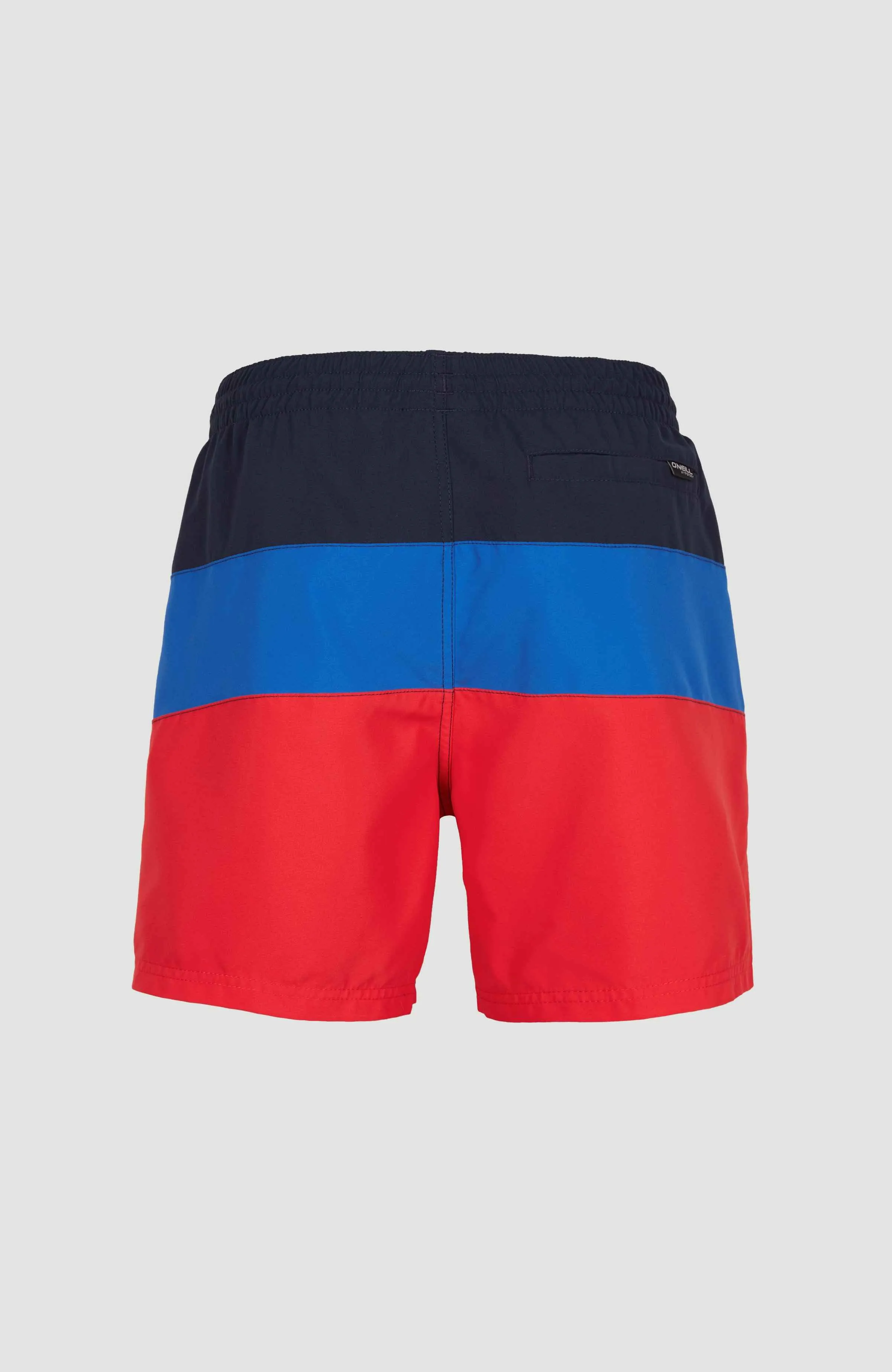 Frame Block Swim Shorts | Red Multi 2