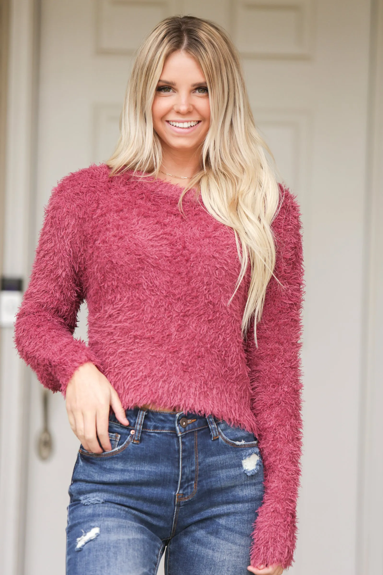 Fuzzy Neve Sweater