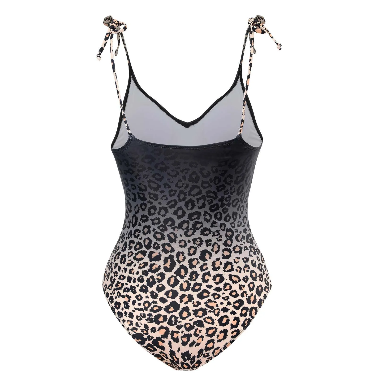 GFIT® Leopard Sexy One-Piece Swimsuit and skirt