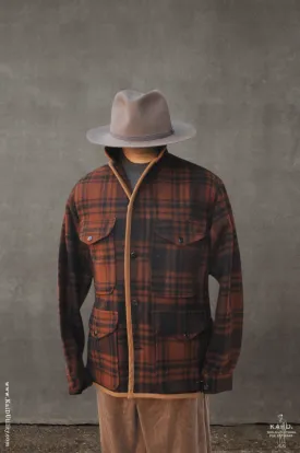 Great Smoky Wool Jacket - Rust - L/XL