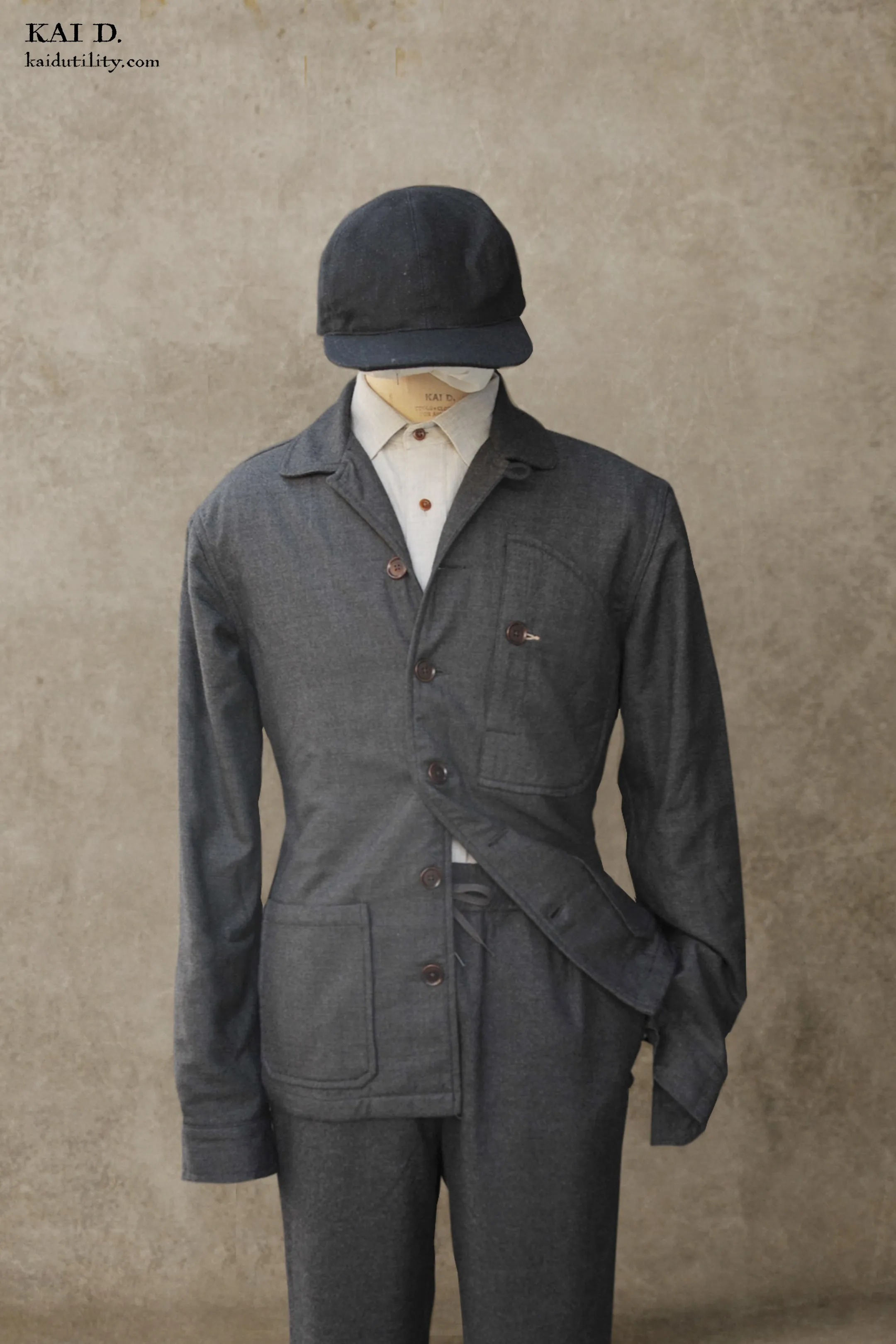 Hardy Chore Jacket - Virgin Wool - M, L