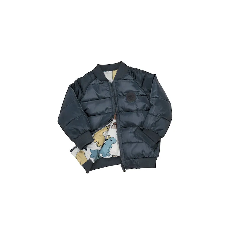 Huxbaby B-Ball Dino Reversible Bomber