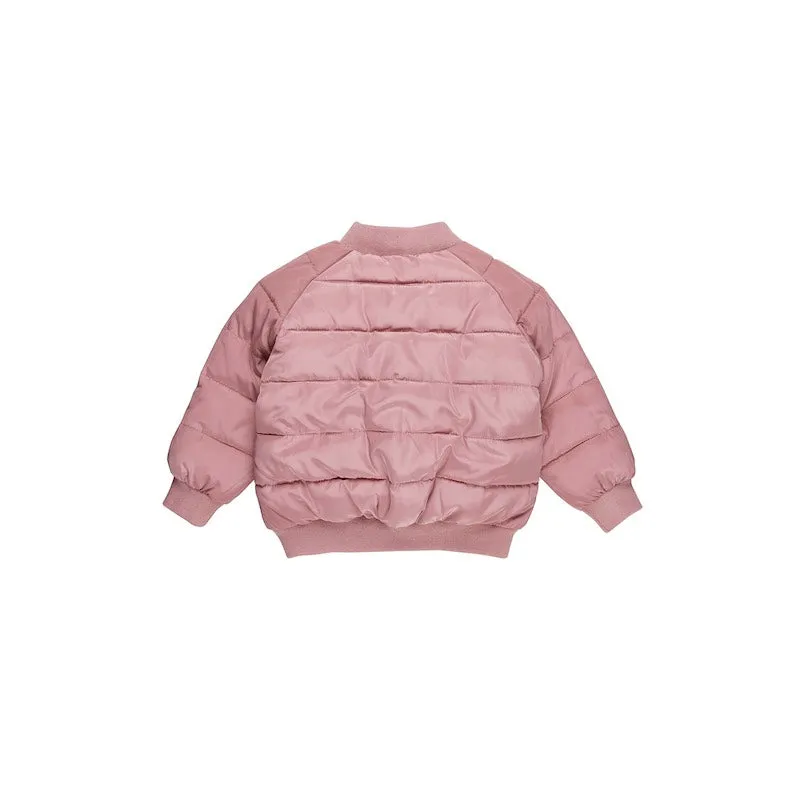 Huxbaby Cherry Hearts Reversible Bomber