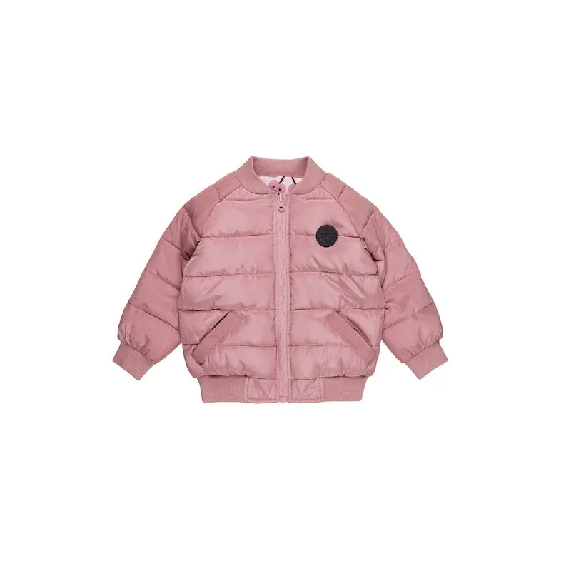 Huxbaby Cherry Hearts Reversible Bomber