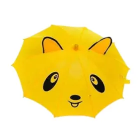 Kan Design Kids Umbrella | Panda Face Design - Animal Design | Small Umbrella for Kids (Size - 17 inch, Multicolor)