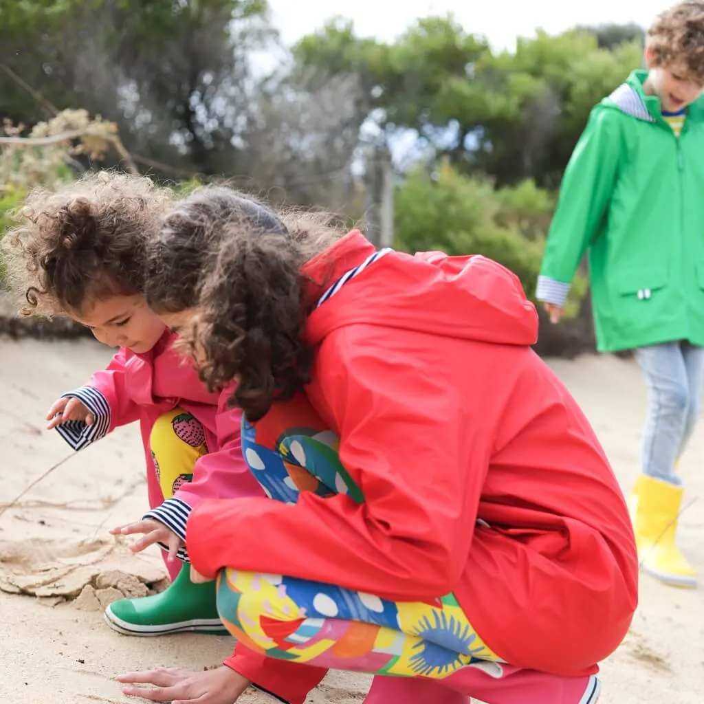 Kids' Raincoat - Red