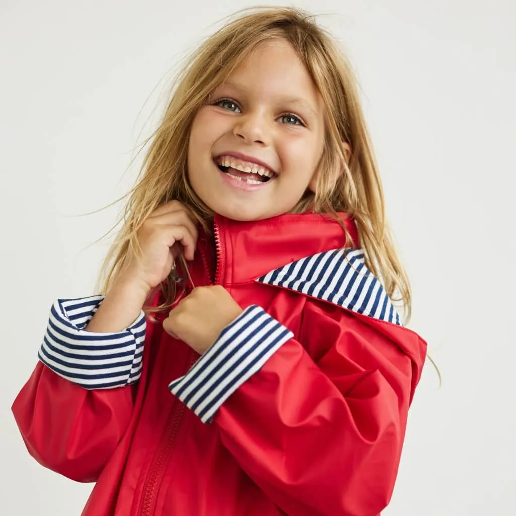 Kids' Raincoat - Red