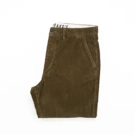 Lafont Work Pant in Army Green Corduroy