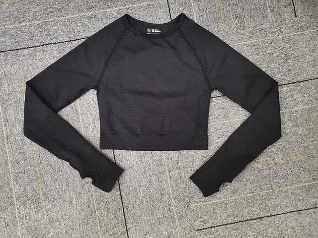 Long Sleeve Crop Top