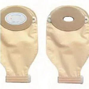 Nu-Flex 1-Piece Adult Drainable Pouch Cut-to-Fit Deep Convex 3/4" x 1-1/2" Oval