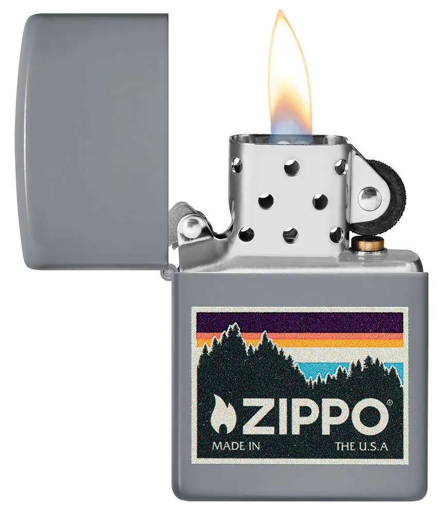 Outdoor Zippo Logo Design