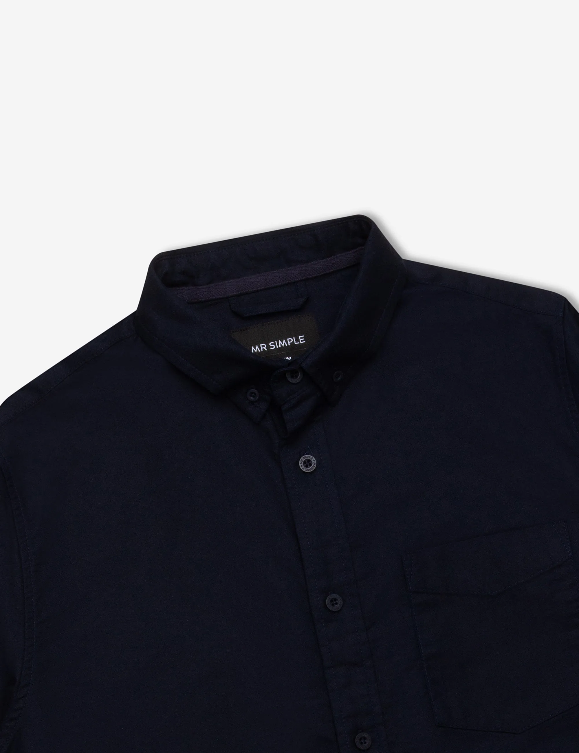 Oxford Long Sleeve Shirt - Navy