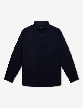 Oxford Long Sleeve Shirt - Navy