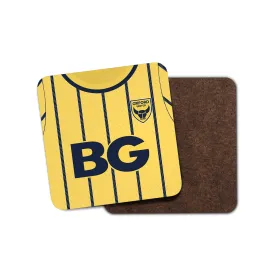 Oxford United 23/24 Home Coaster