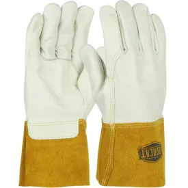 PIP West Chester 6010 Ironcat Premium Top Grain Cowhide Leather Mig Welder's Glove, Box of 12