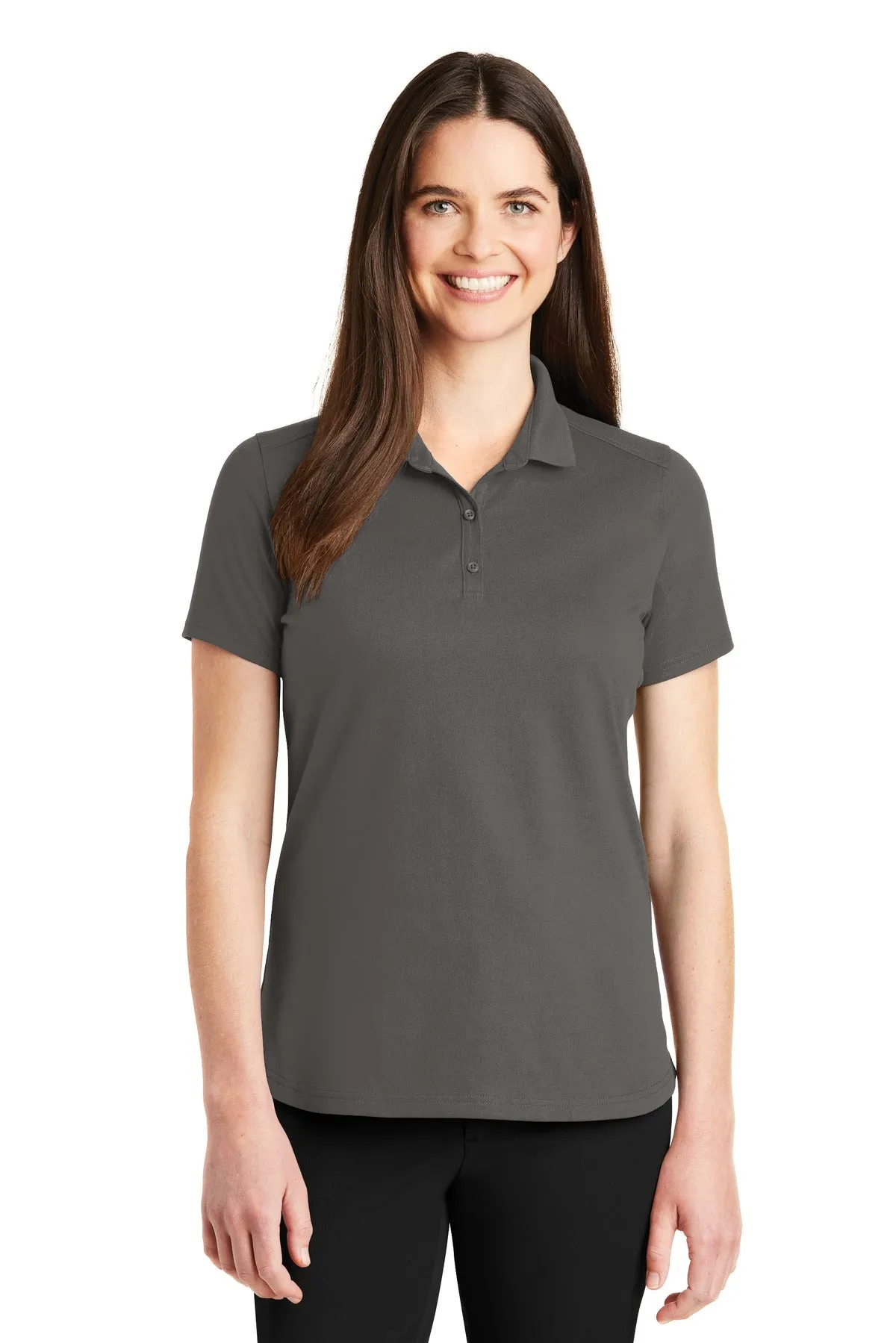 Port Authority® Ladies SuperPro™ Knit Polo. LK164