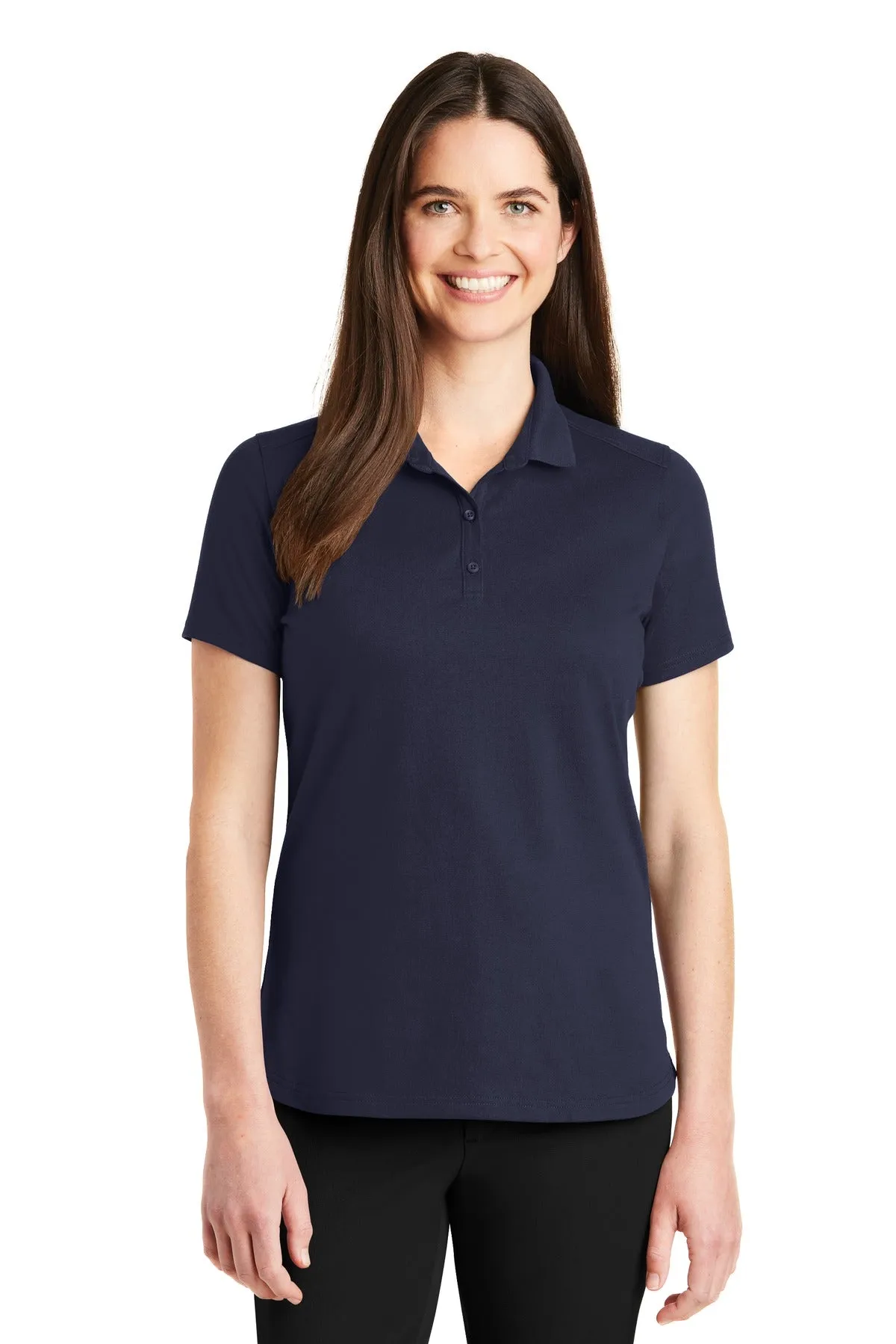 Port Authority® Ladies SuperPro™ Knit Polo. LK164