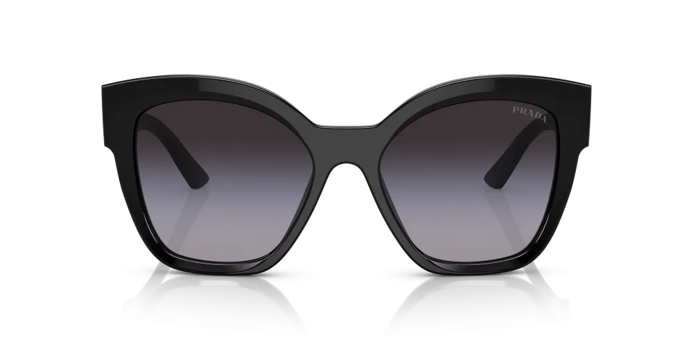 Prada Square Non-Polarized Sunglasses - Black/Gray Gradient