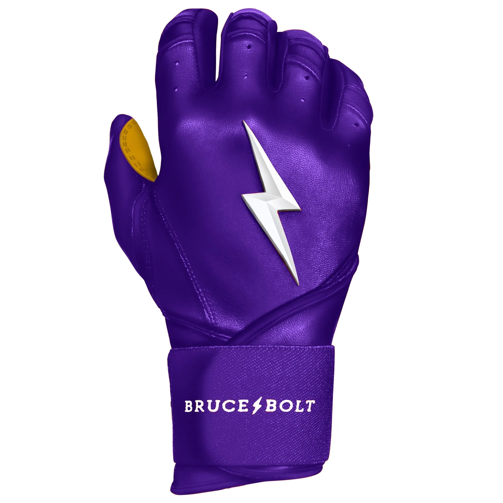 PREMIUM PRO Long Cuff Batting Gloves | Purple