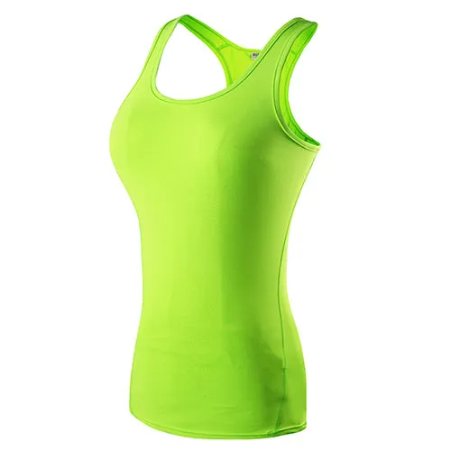 Quick Dry Slim Fit Yoga Tank Tops