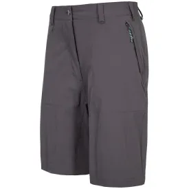 Rueful - Ladies Stretch Active Shorts - Peat