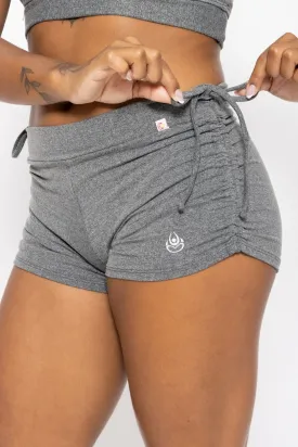 Side String Shorts, Mixed Gray, Supplex