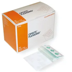 Smith & Nephew 4630 Opsite Flexigrid Adhesive Film Dressing 10cm x 12cm