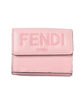 Soft Leather Mini Wallet - Pristine Condition - Fendi