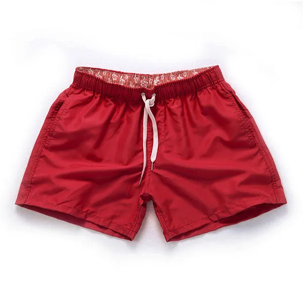 Solid Color Quick Dry Board Shorts