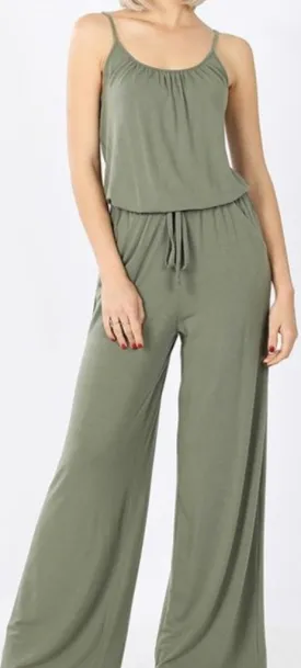 Spaghetti strap Jumpsuit