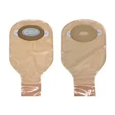 Special Nu-Flex Adult Post-Op Drain Pouch Pre-Cut 7/8" x 1-1/8" With Barrier, Roll-Up, Convex