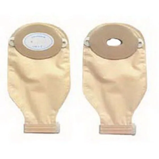 Special Oval Drain Pouch with Barrier Pre-Cut 7/8" Round Deep Convex Rollup