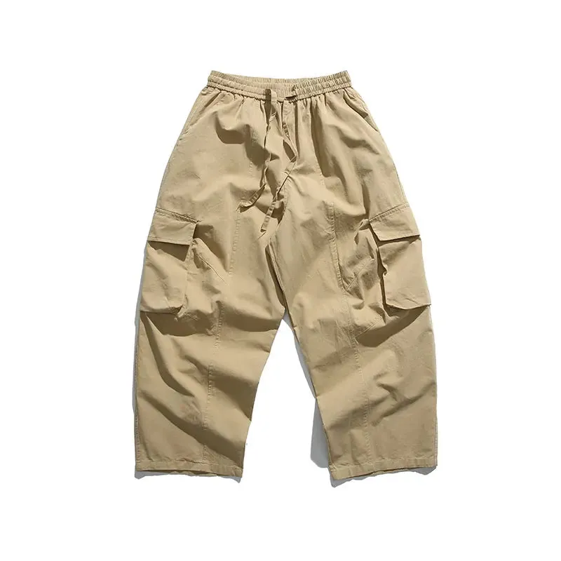 Streetwear Loose Baggy Cargo Pants - High Quality Tactical Casual Trousers