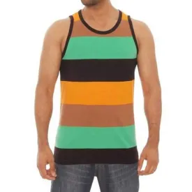 Striped Sleeveless Cotton Breathable Casual Tops