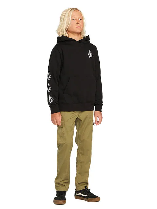 Volcom Kids' March Cargo Elastic Pant Old Mills