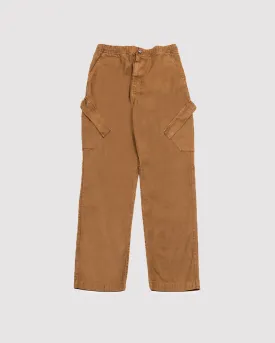 WASHED CHICAGO PANTS "LEGEND DK BROWN"