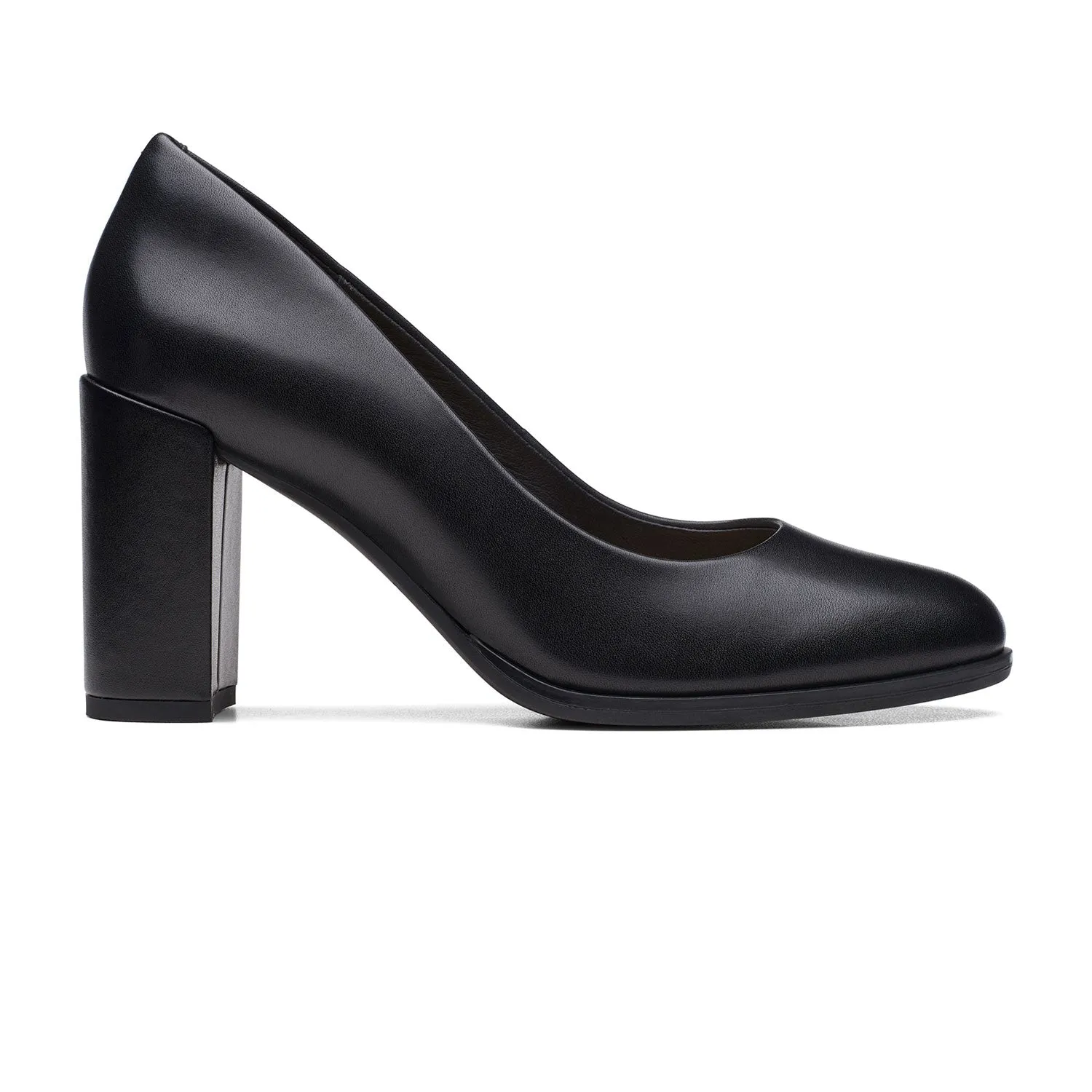 Womens - Freva 85 Court Black Leather