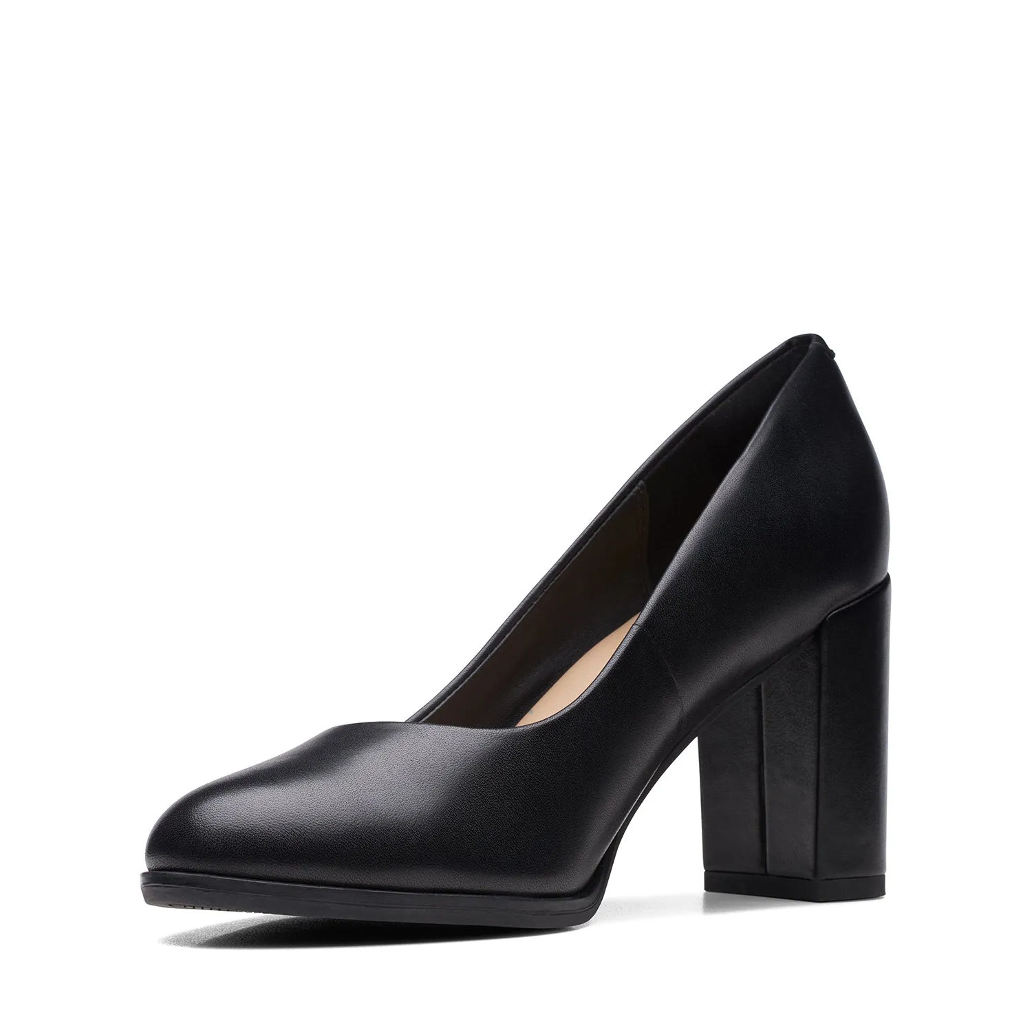 Womens - Freva 85 Court Black Leather